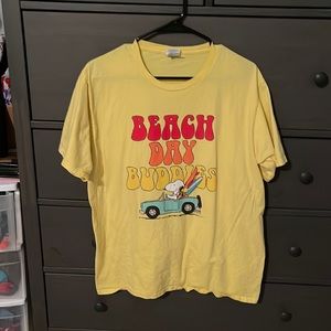 Peanuts yellow shirt